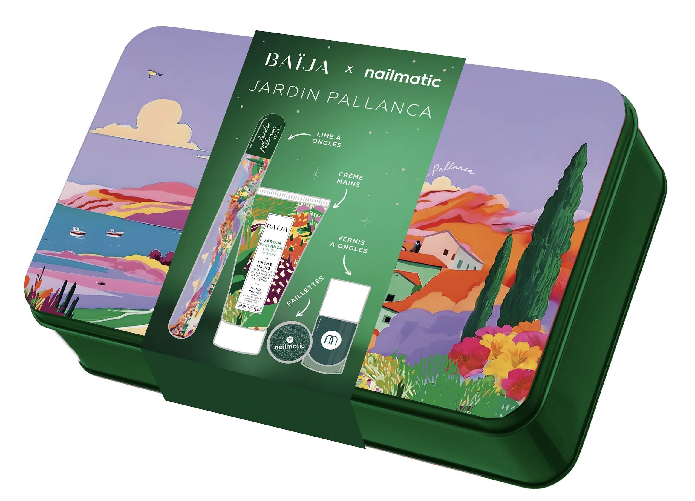 NAILS & GLITTER PARTY JARDIN PALLANCA BAIJA X NAILMATIC NOEL25 image